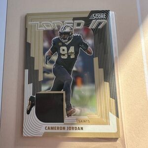 2025 Score Cameron Jordan Zoned In #ZON-CJN | New Orleans Saints